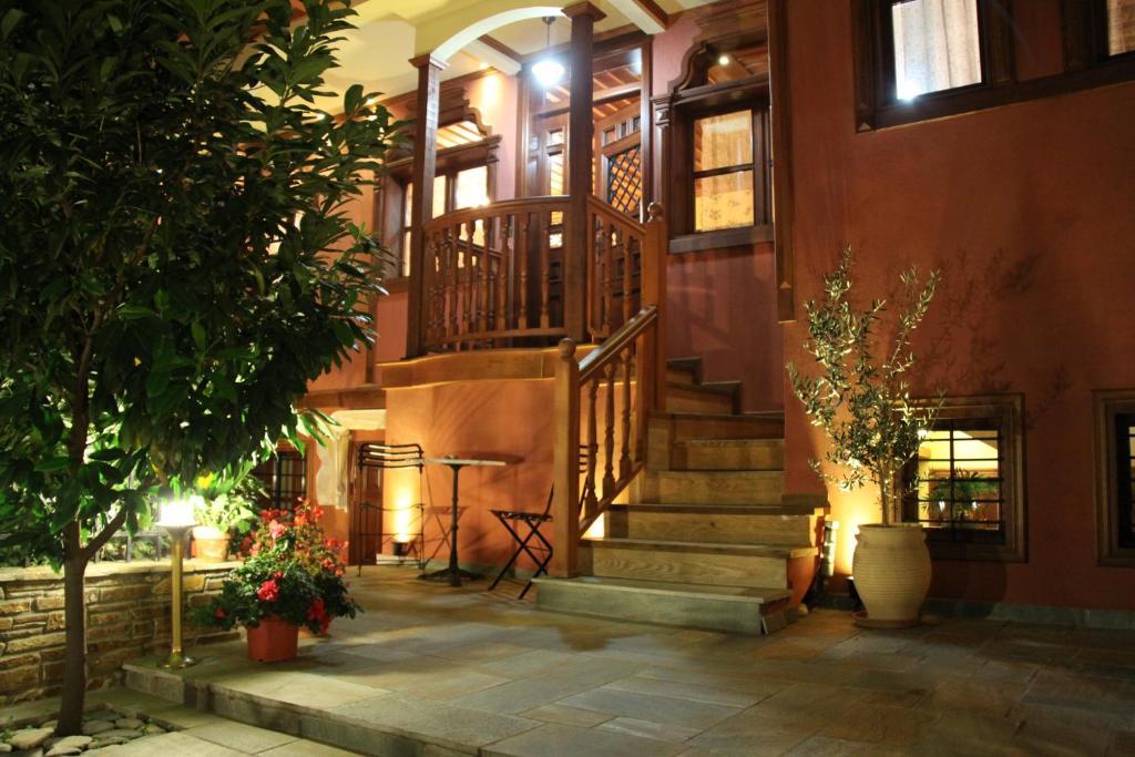 Boutique Hotel Kokkino Spiti Karaferye Dış mekan fotoğraf